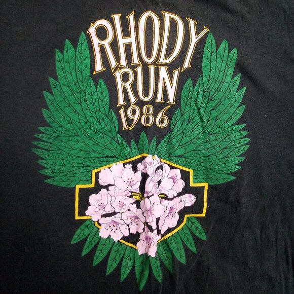 Vintage Rhody Run 1986  T-Shirt - Picture 1 of 6